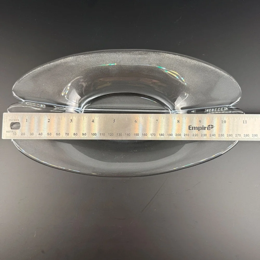 Holmegaard Lilje Lily Large‎ Oblong Console Bowl Torben Jorgensen